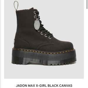Doc Martens x X Girl Jadon Max size 7 new with box